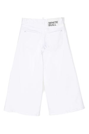 Wide-leg cotton trousers DSQUARED KIDS | DQ1773D0A4EDQ100